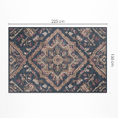 Vinyl carpet Geometric floral pattern in Turkish style