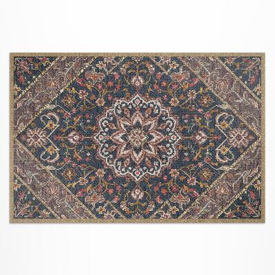 Vinyl carpet Rich ornament in Turkish style