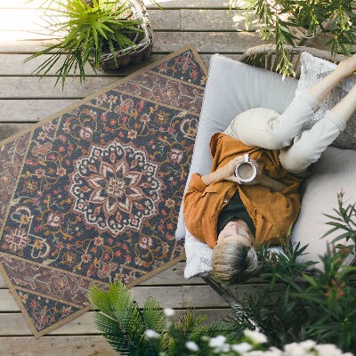 Vinyl carpet Rich ornament in Turkish style