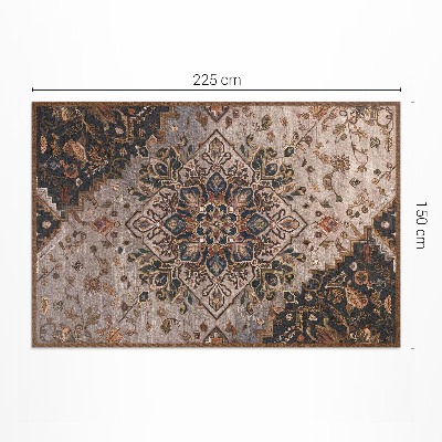 Vinyl carpet Turkish-style carpet ornament