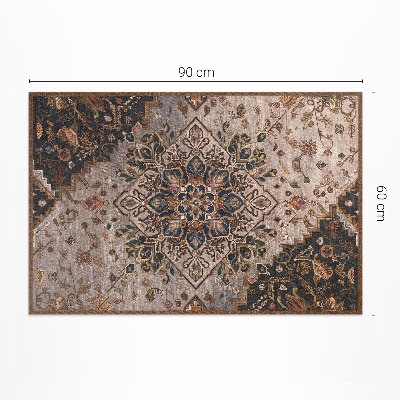 Vinyl carpet Turkish-style carpet ornament