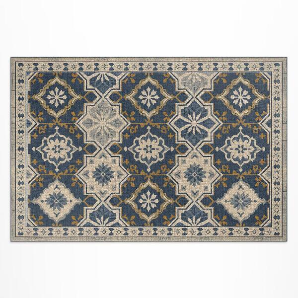 Vinyl carpet Elegant Moroccan-style mosaic tiles
