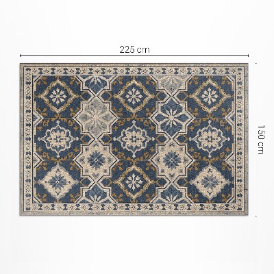Vinyl carpet Elegant Moroccan-style mosaic tiles
