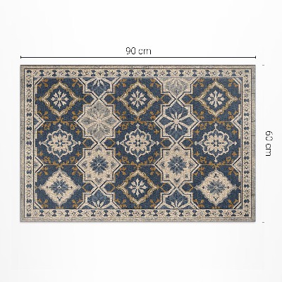 Vinyl carpet Elegant Moroccan-style mosaic tiles