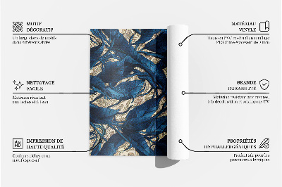 Vinyl carpet Richly ornamented tiles in Moroccan style