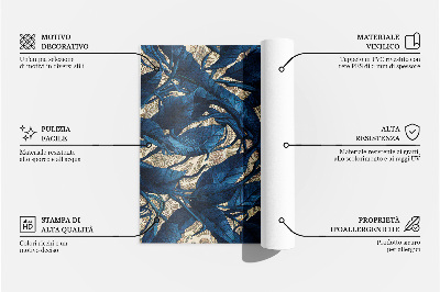 Vinyl carpet Richly ornamented tiles in Moroccan style