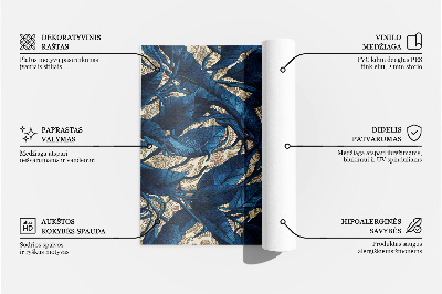 Vinyl carpet Richly ornamented tiles in Moroccan style
