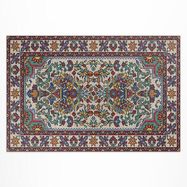 Vinyl carpet Rich pattern in Turkish style