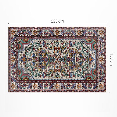 Vinyl carpet Rich pattern in Turkish style