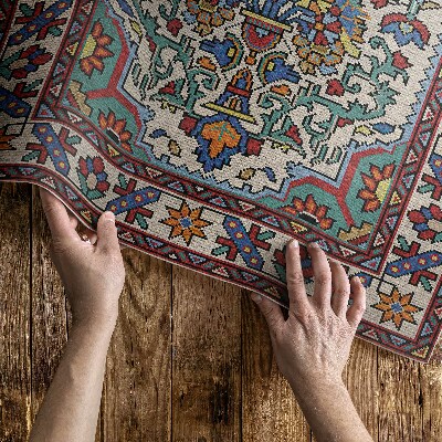 Vinyl carpet Rich pattern in Turkish style