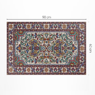 Vinyl carpet Rich pattern in Turkish style