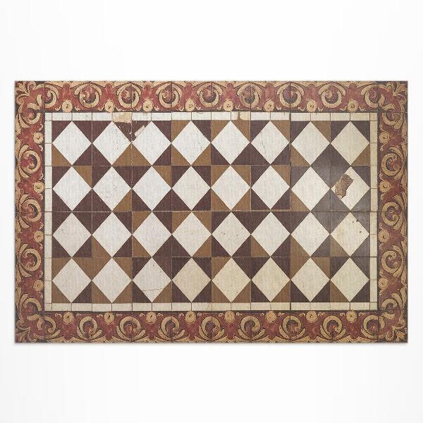 Vinyl carpet Vintage mosaic tiles