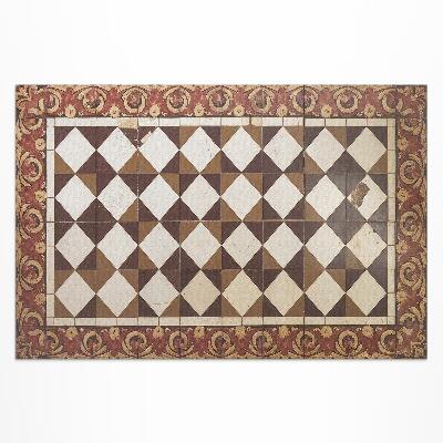 Vinyl carpet Vintage mosaic tiles