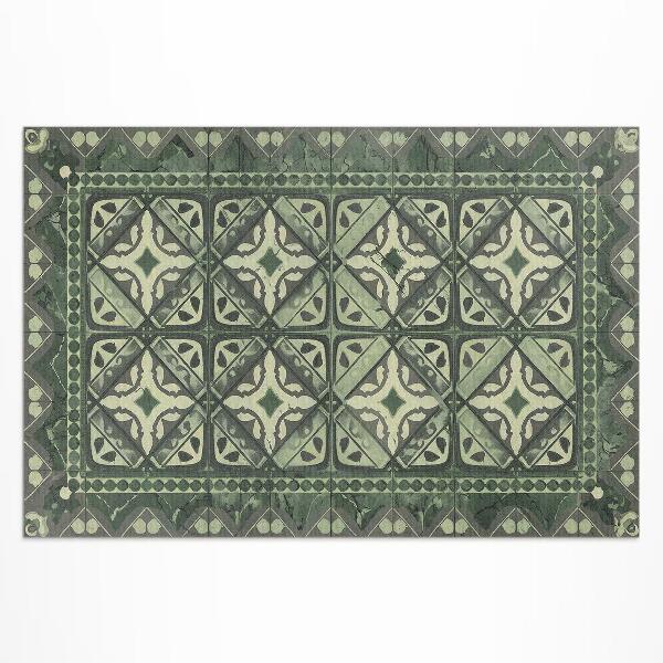 Vinyl carpet Symmetrical geometric arrangement
