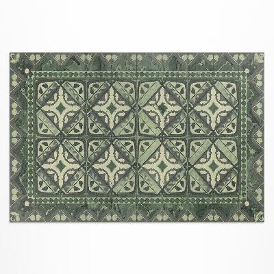 Vinyl carpet Symmetrical geometric arrangement