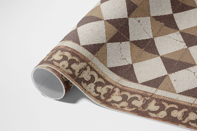 Vinyl carpet Elegant patterns in antique style