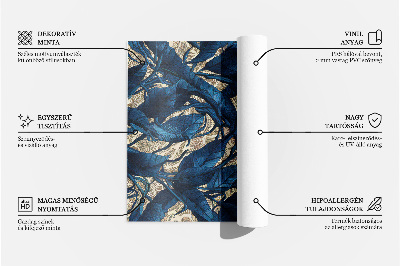 Vinyl carpet Flowers on retro ceramic tiles