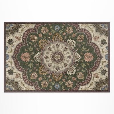 Vinyl carpet Art nouveau style flowers