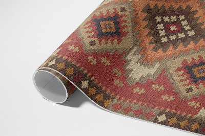 Vinyl carpet The geometric precision of Aztec art