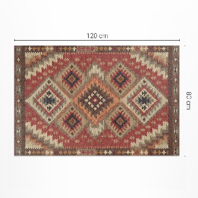 Vinyl carpet The geometric precision of Aztec art