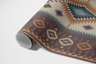 Vinyl carpet Symmetrical Aztec arrangements