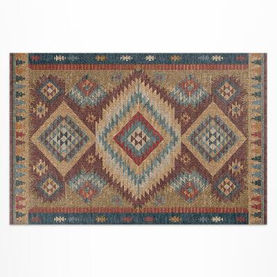Vinyl carpet Aztec symmetry