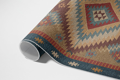Vinyl carpet Aztec symmetry