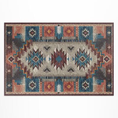 Vinyl carpet Symmetrical compositions in the Aztec spirit