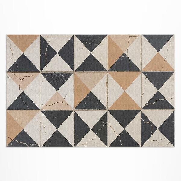 Vinyl carpet Imitation antique tiles