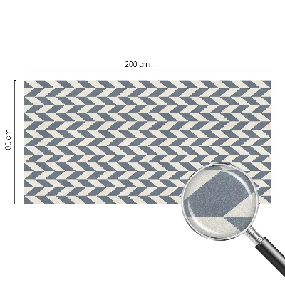 Frosted window film with stained glass pattern Geometric illusion