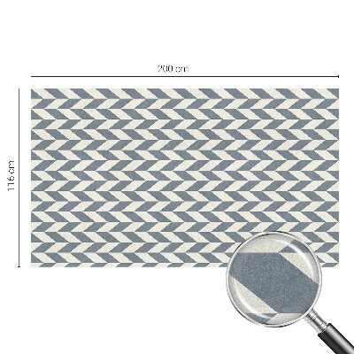 Frosted window film with stained glass pattern Geometric illusion