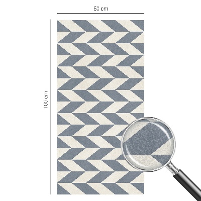 Frosted window film with stained glass pattern Geometric illusion