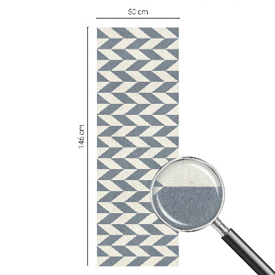 Frosted window film with stained glass pattern Geometric illusion