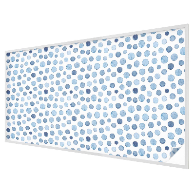 Privacy window film stained glass effect Watercolor dots