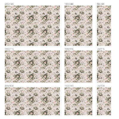 Patterned window film stained glass Floral beauty