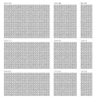 Privacy window film stained glass effect Geometric stripes