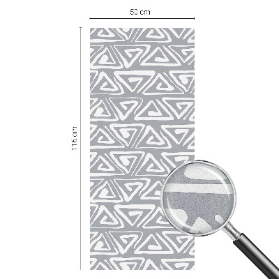 Decorative window film stained glass design Geometric minimalism