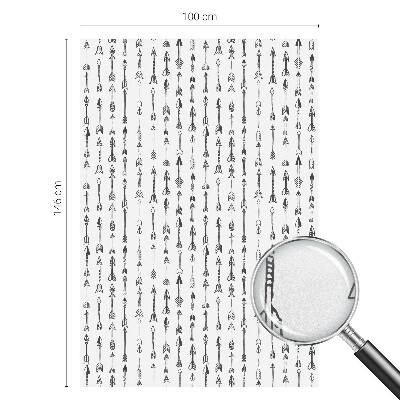 Patterned window film stained glass Geometric arrows