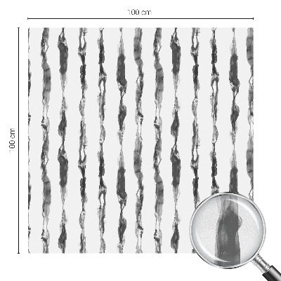 Decorative window film stained glass design Abstract lines