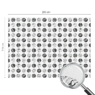 Privacy window film stained glass effect Marble elegance