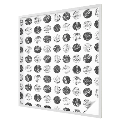 Privacy window film stained glass effect Marble elegance