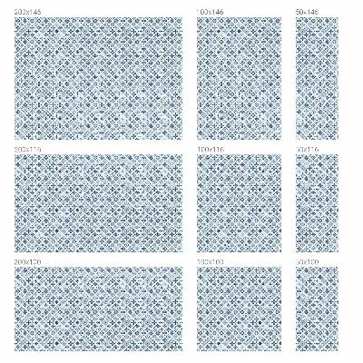 Patterned window film stained glass Floral ornament