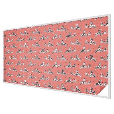 Patterned window film stained glass Zebra motif