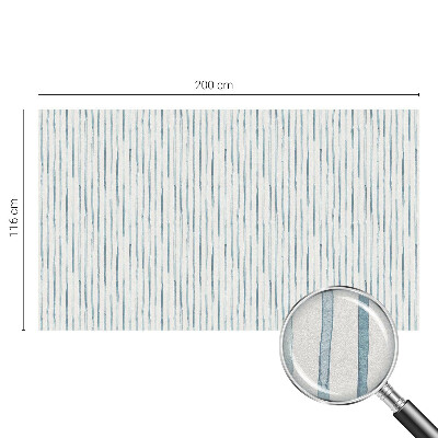 Decorative window film stained glass design Vertical stripes