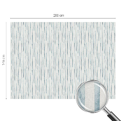 Decorative window film stained glass design Vertical stripes