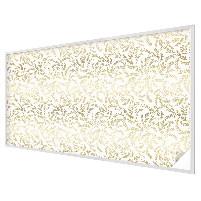 Frosted window film with stained glass pattern Plant pattern