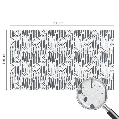 Coloured glass film for windows Stripes and dots