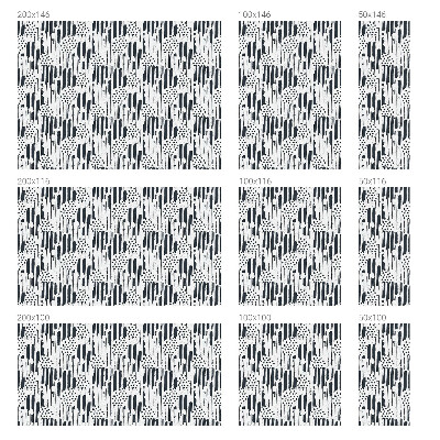 Coloured glass film for windows Stripes and dots