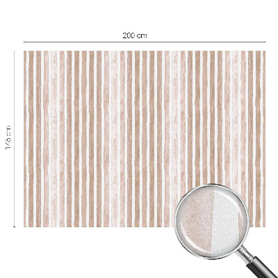 Decorative window film stained glass design Brown belts