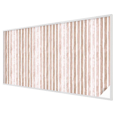 Decorative window film stained glass design Brown belts